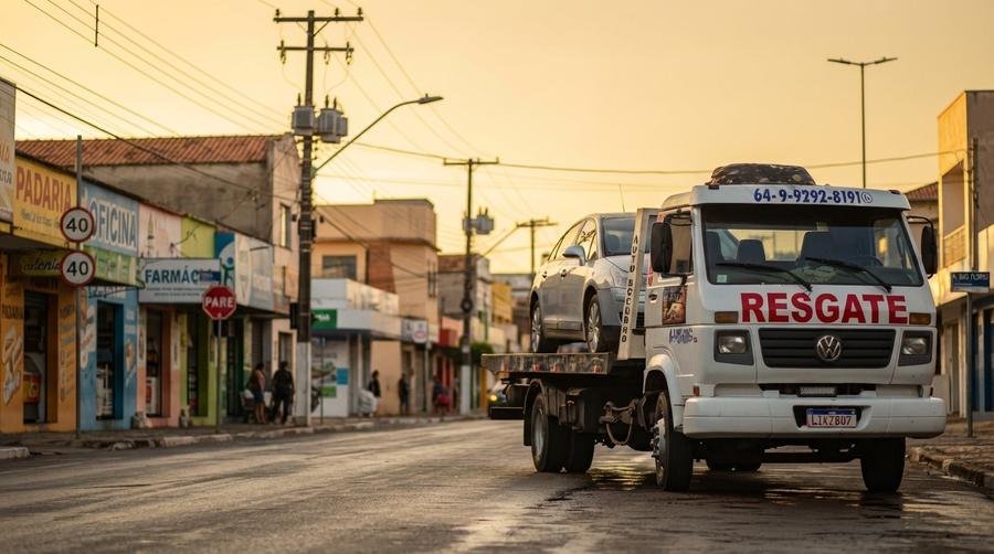 Guincho da Auto Socorro Souza atendendo em Itumbiara - foto 2