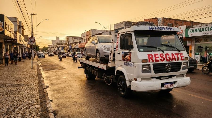 Guincho da Auto Socorro Souza atendendo em Itumbiara - foto 3